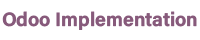 Odoo Implementation